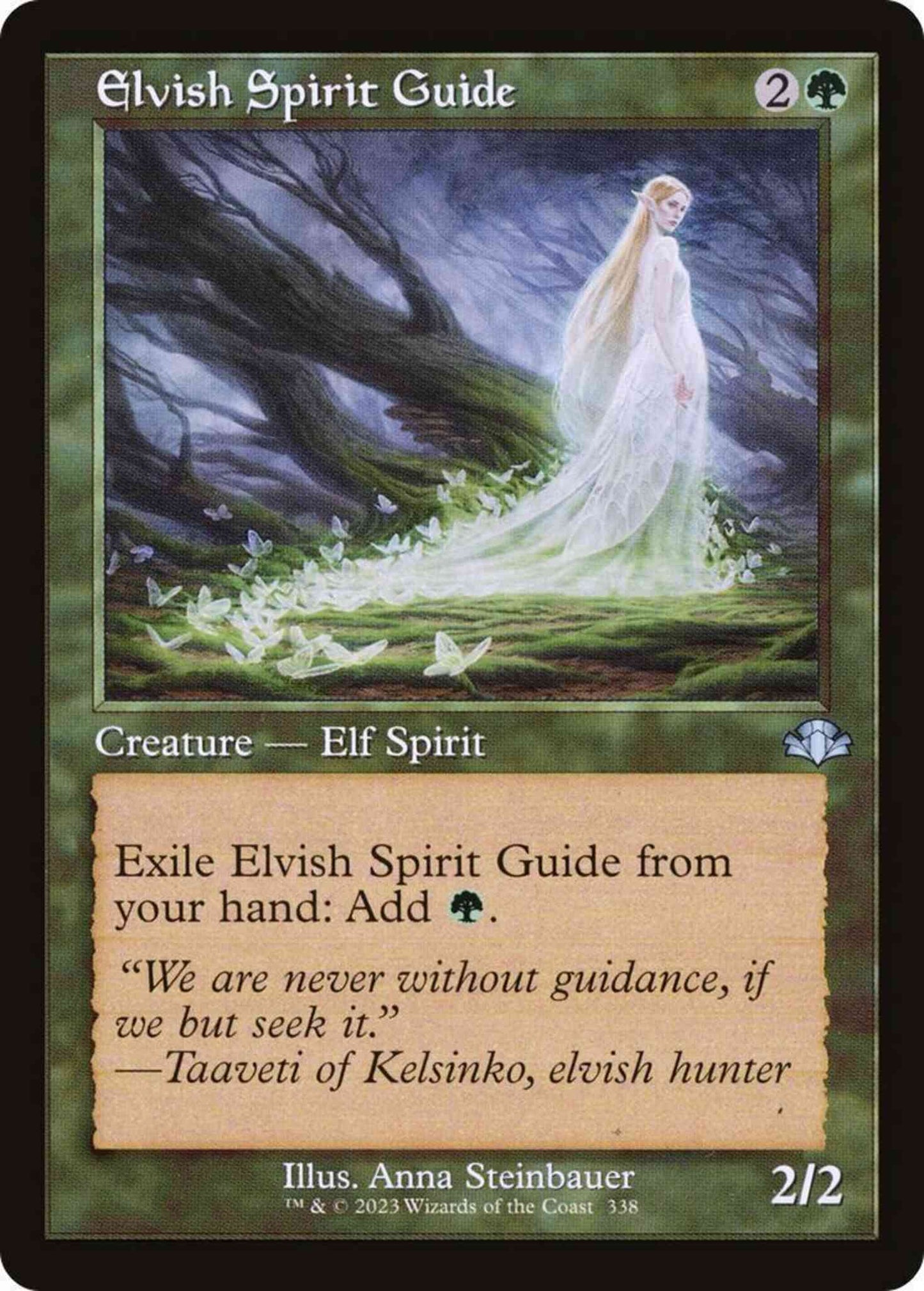Elvish Spirit Guide [338] [Retro Frame] [Dominaria Remastered] [Non-Foil]