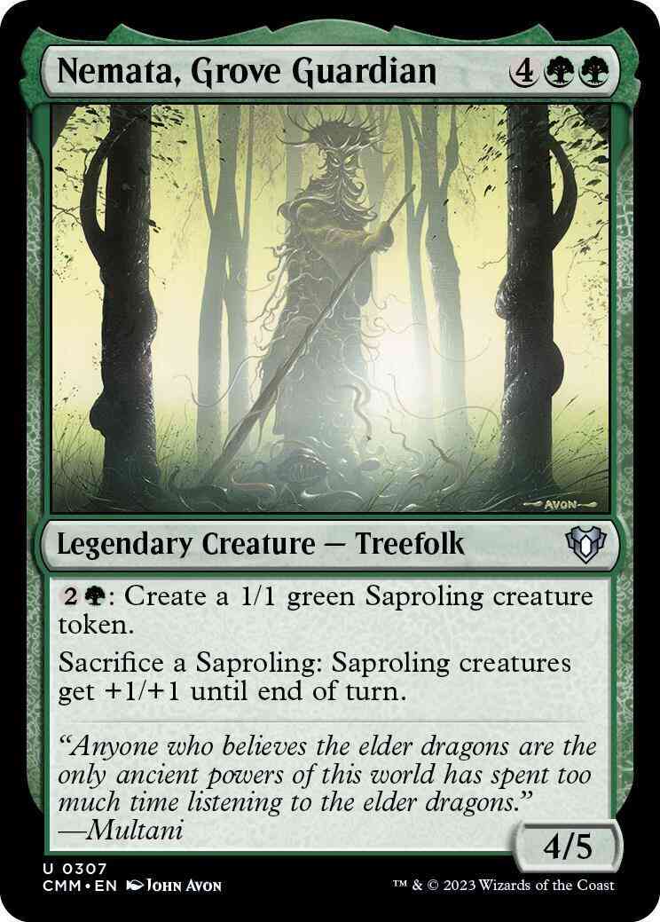 Nemata, Grove Guardian [307] [Commander Masters] [Non-Foil]