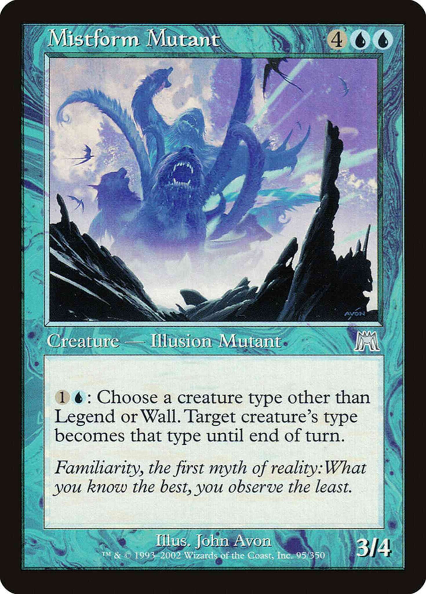 Mistform Mutant [95] [Onslaught] [Non-Foil]