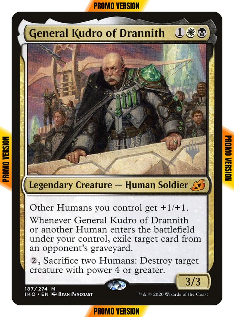 General Kudro of Drannith [Promo Pack] [187p] [Ikoria: Lair of Behemoths Promos] [Foil]
