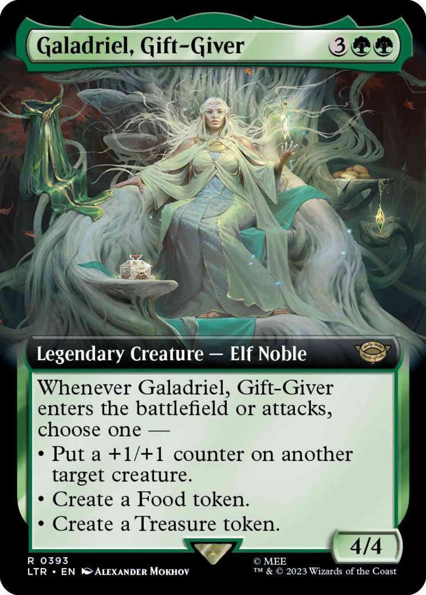 Galadriel, Gift-Giver [393] [Extended Art] [Starter Kit] [The Lord of the Rings: Tales of Middle-earth] [Non-Foil]