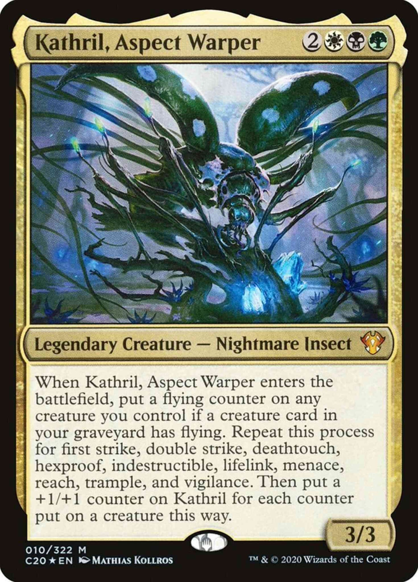 Kathril, Aspect Warper [10] [Collector Pack Exclusive] [Commander 2020] [Non-Foil]