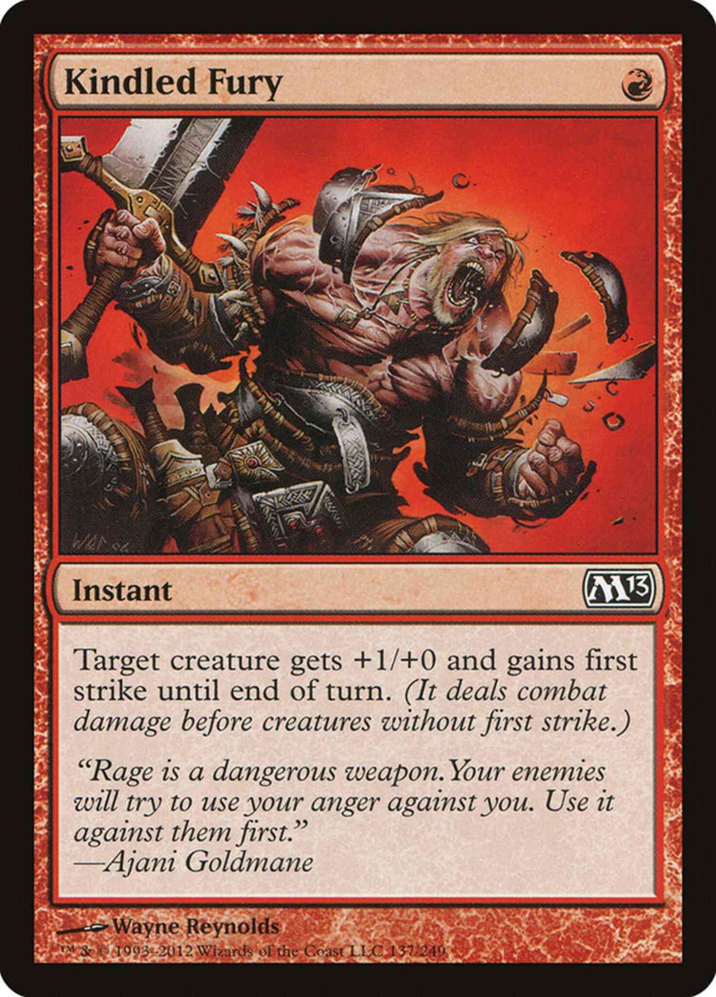 Kindled Fury [137] [Magic 2013] [Non-Foil]