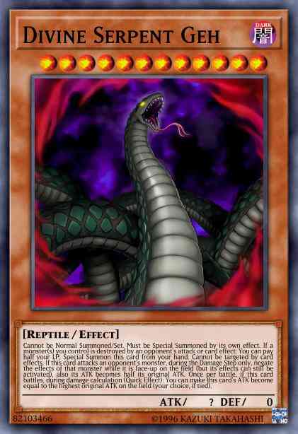 Divine Serpent Geh - DLCS-EN142 - Common - 1st Edition