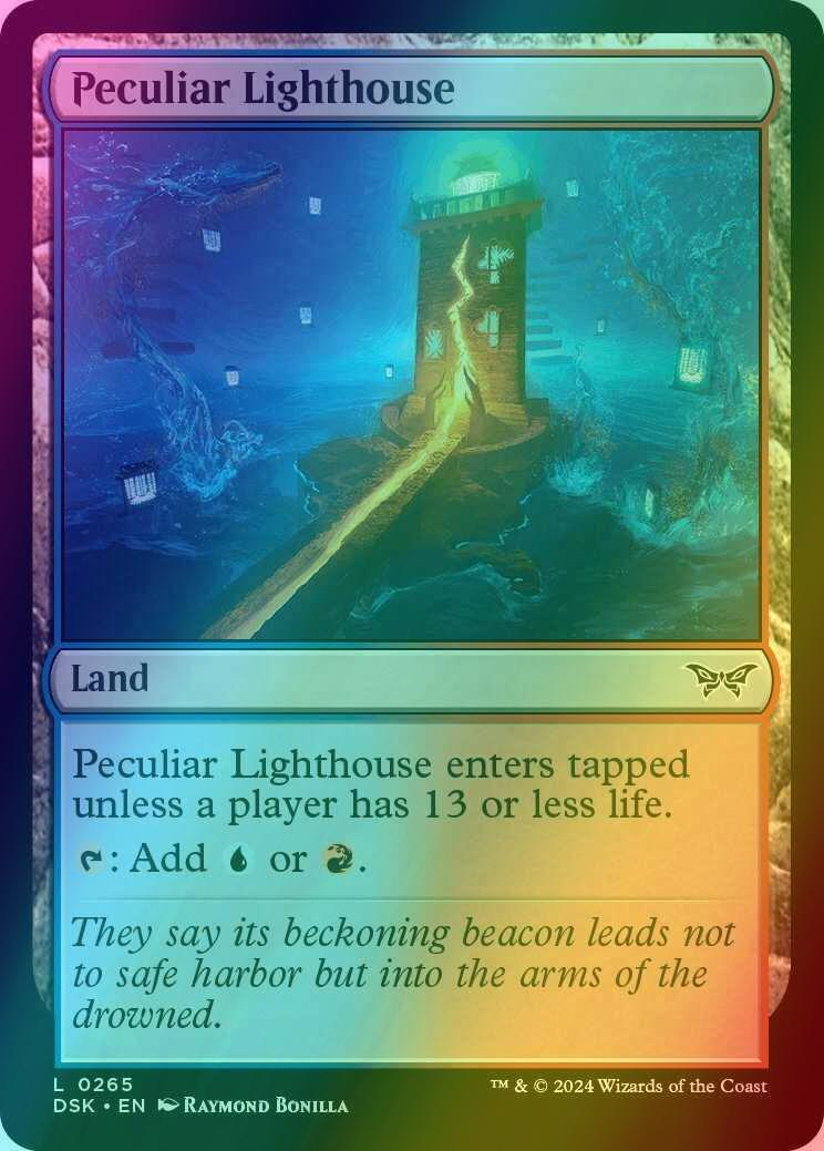 Peculiar Lighthouse [265] [Duskmourn: House of Horror] [Foil]
