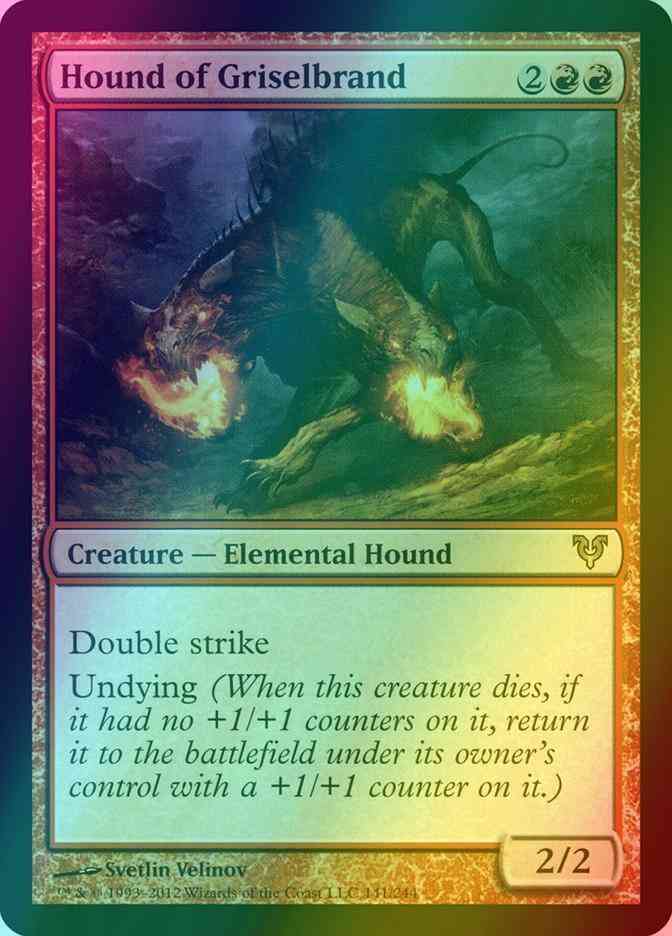 Hound of Griselbrand [141] [Avacyn Restored] [Foil]