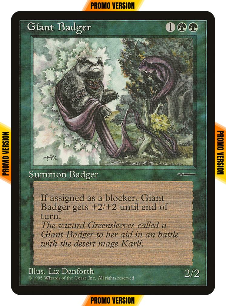 Giant Badger [4] [HarperPrism Book Promos] [Non-Foil]