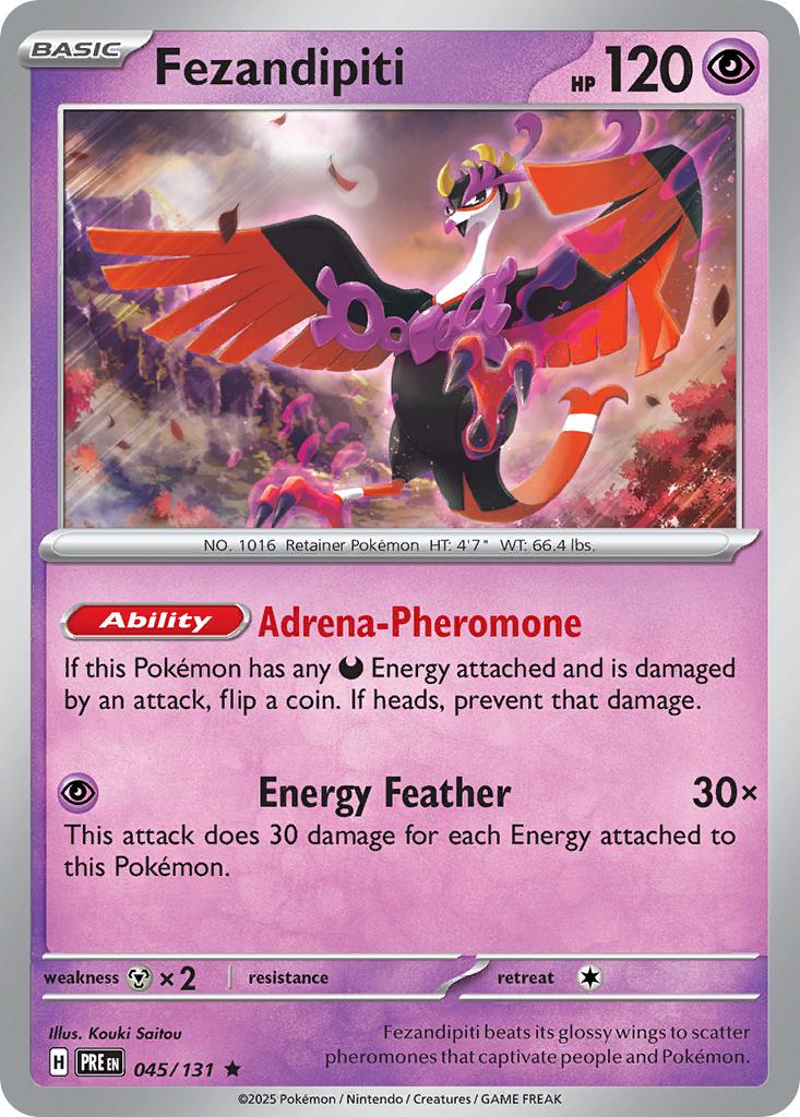 Fezandipiti - 045/131 - Rare [sv085-045] [Holo]