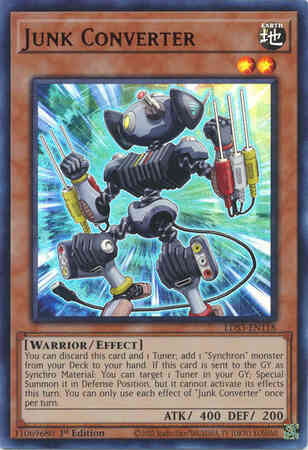 Junk Converter - Red - LDS3-EN118 - Ultra Rare - 1st Edition