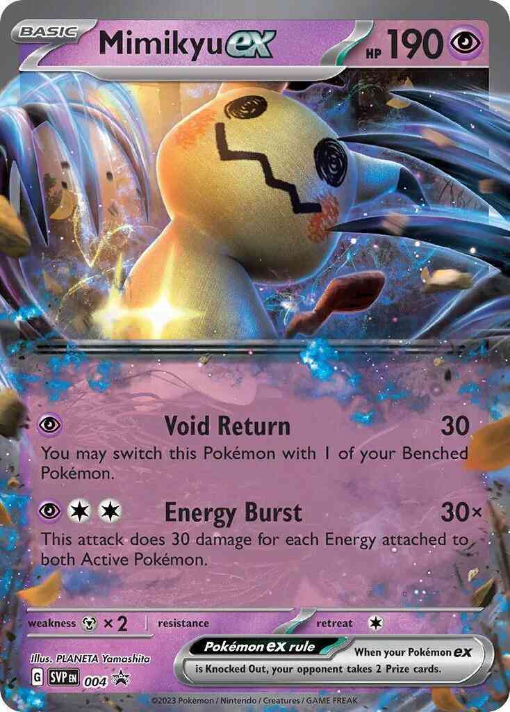 Mimikyu ex - 004 - Promo [svp-004] [Ultra]