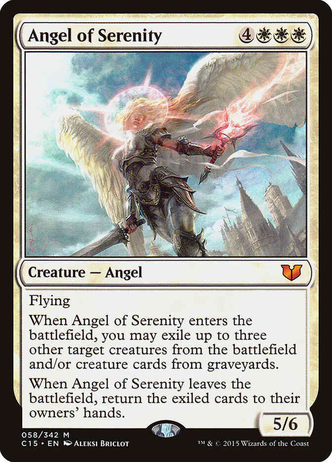 Angel of Serenity [58] [Commander 2015] [Non-Foil]