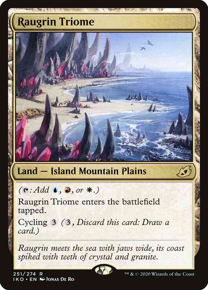 Raugrin Triome [251] [Ikoria: Lair of Behemoths] [Non-Foil]
