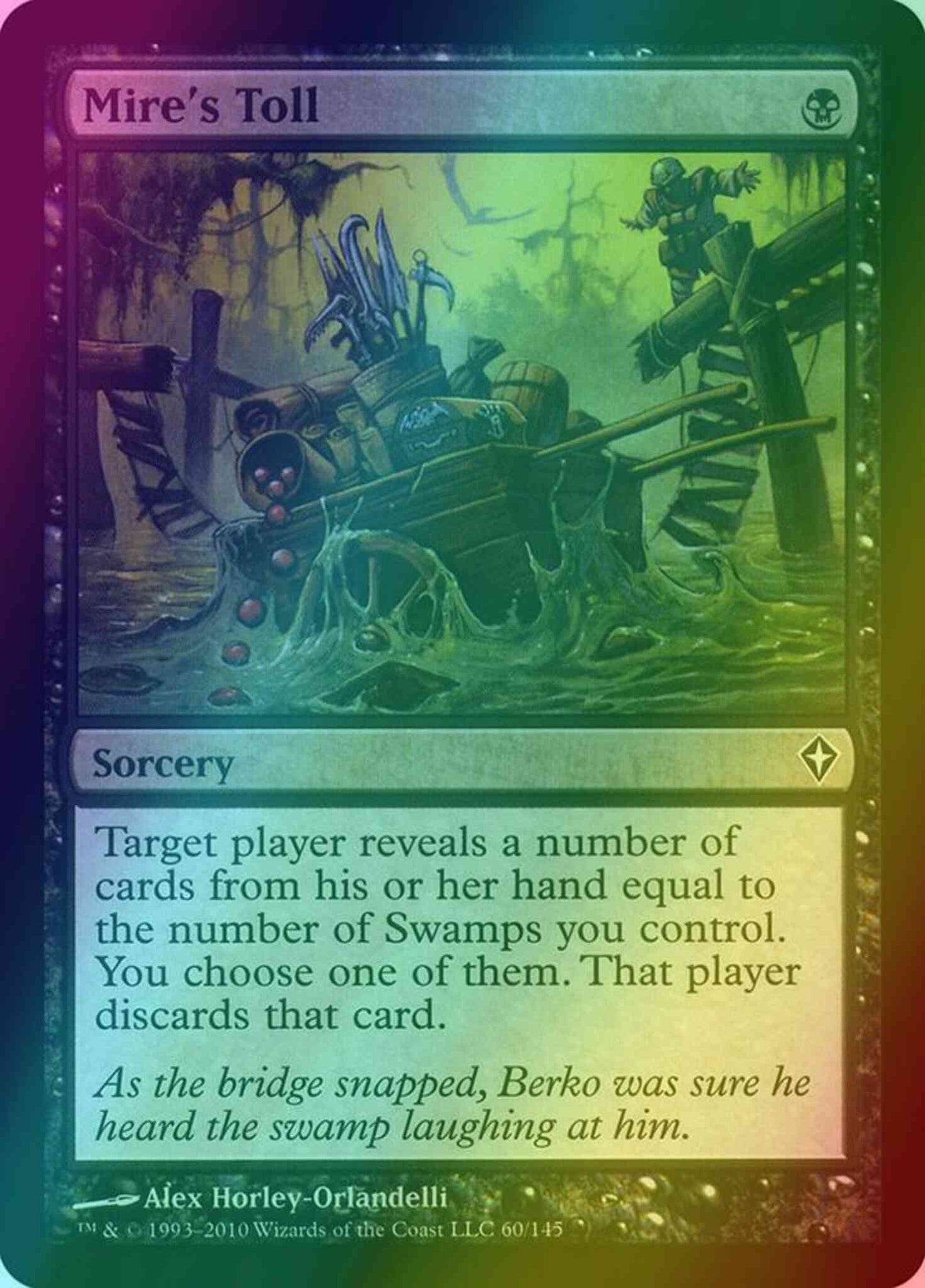 Mire's Toll [60] [Worldwake] [Foil]