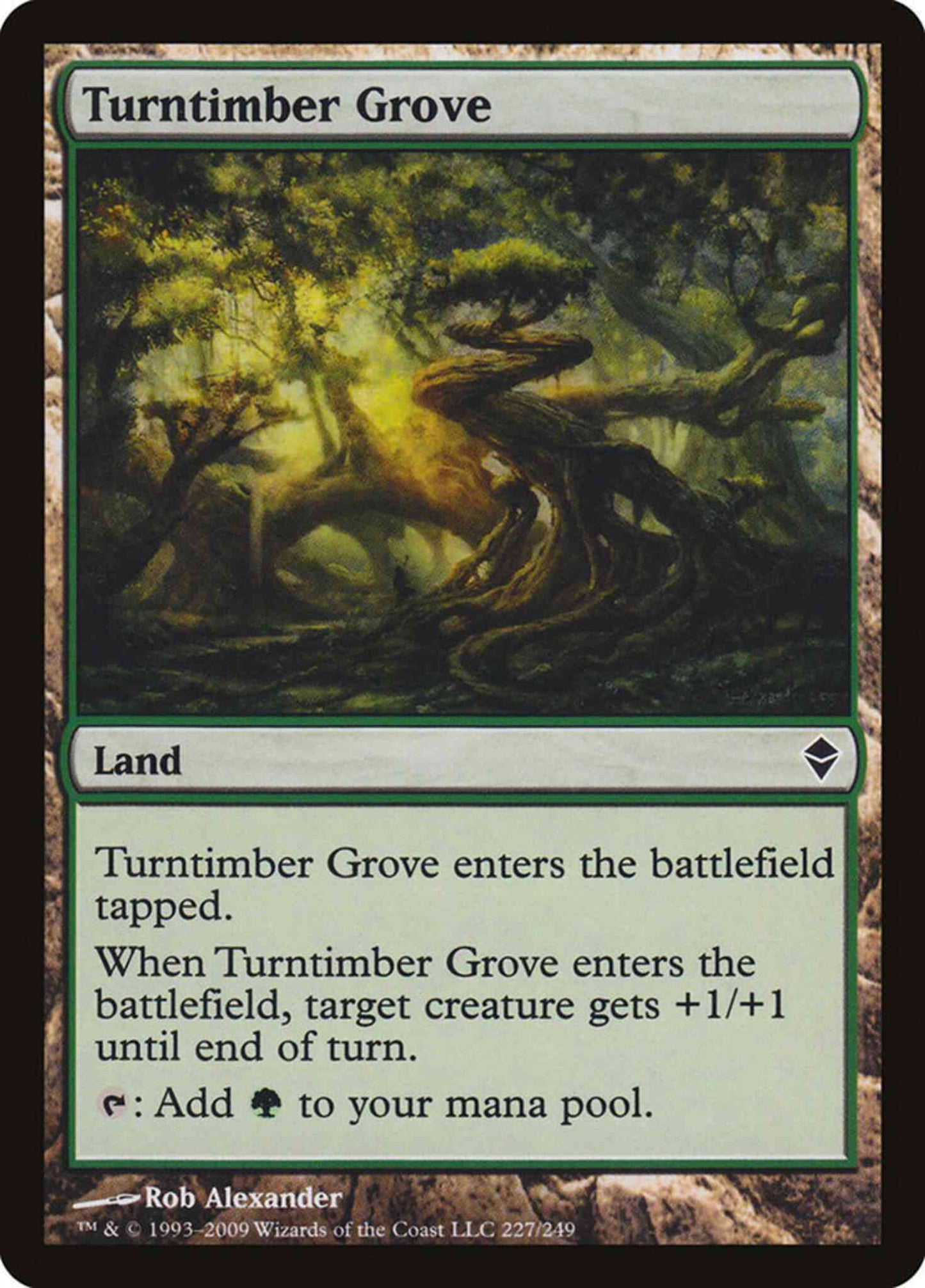 Turntimber Grove [227] [Zendikar] [Non-Foil]