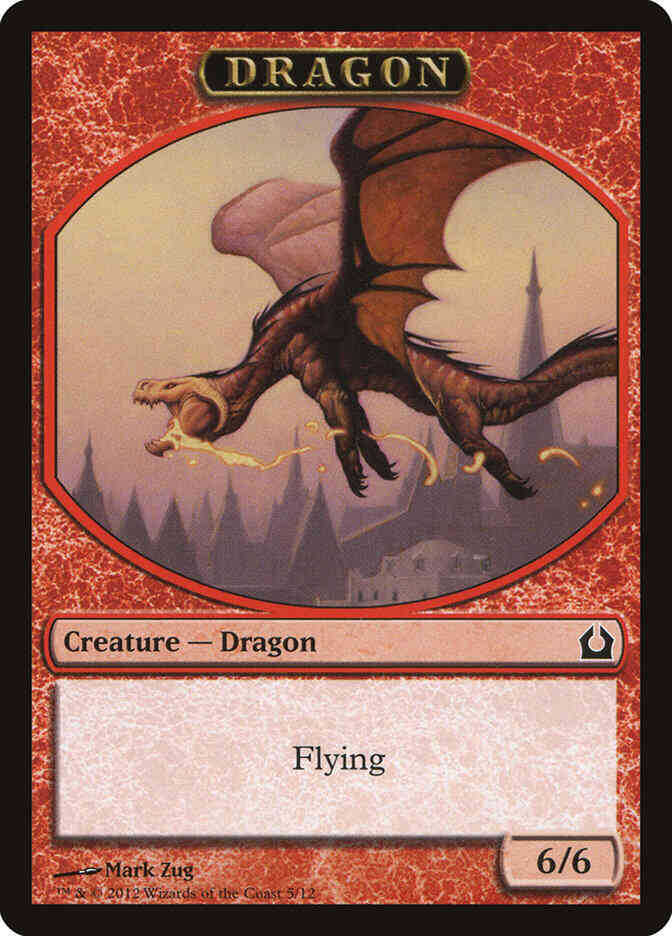 Dragon Token [05] [Return to Ravnica Tokens] [Non-Foil]