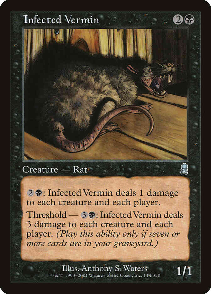Infected Vermin [144] [Odyssey] [Non-Foil]
