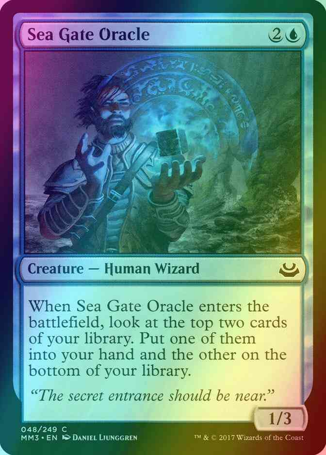Sea Gate Oracle [48] [Modern Masters 2017] [Foil]