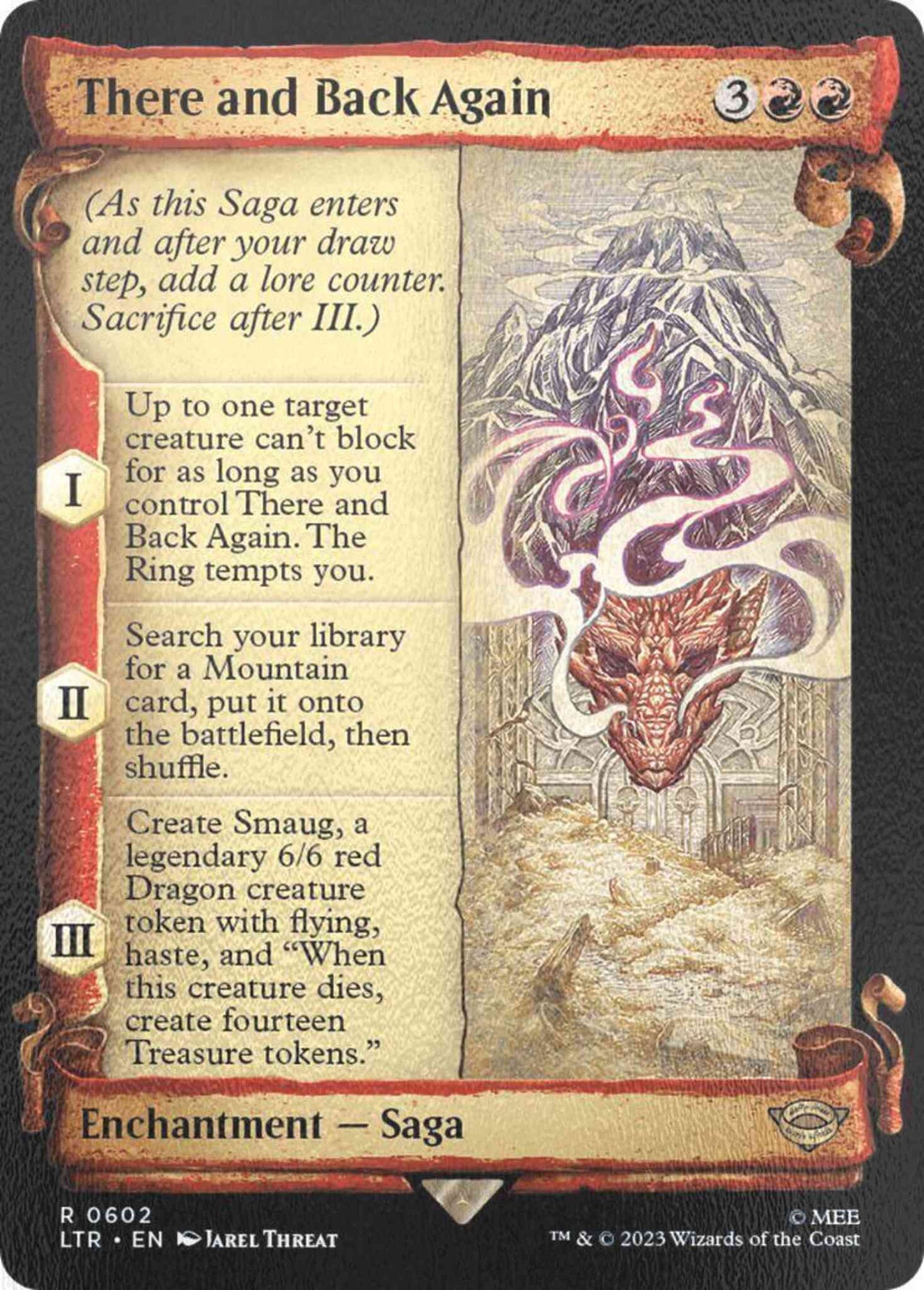 There and Back Again [602] [Scrolls Showcase] [The Lord of the Rings: Tales of Middle-earth] [Silver Foil]