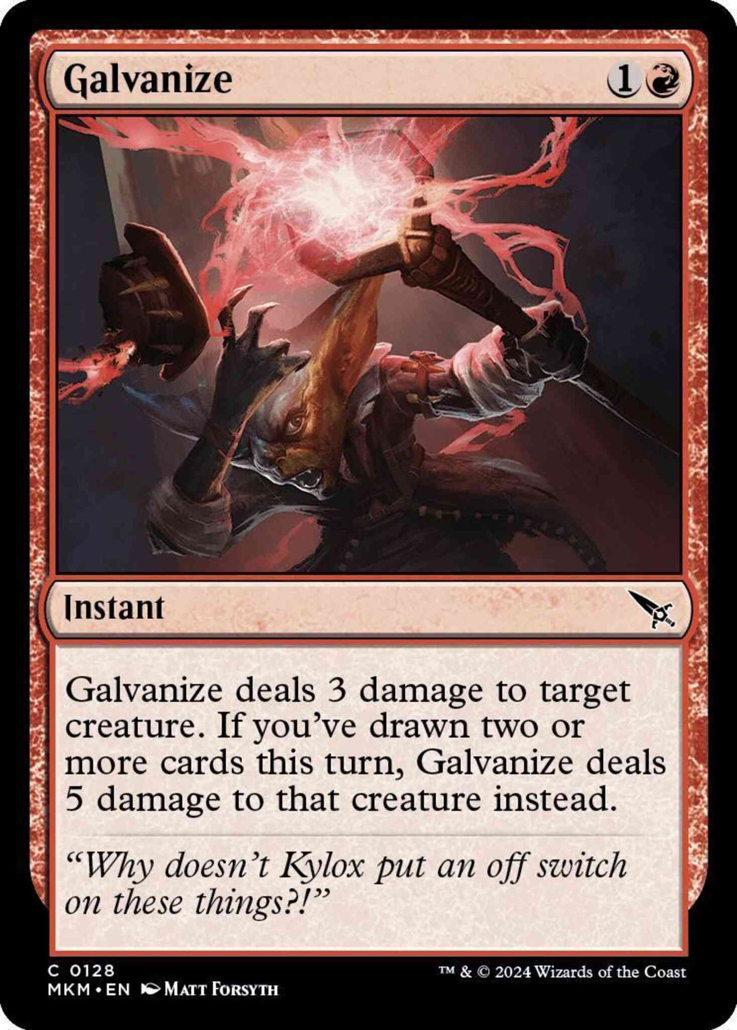 Galvanize [128] [Murders at Karlov Manor] [Non-Foil]