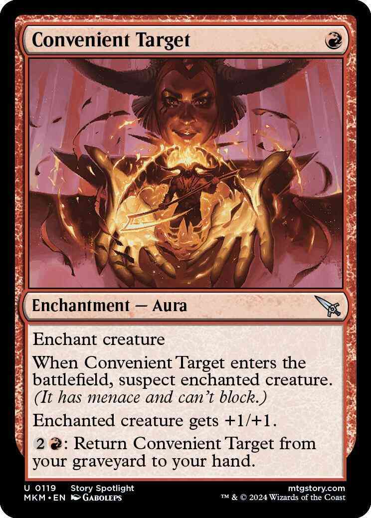 Convenient Target [119] [Murders at Karlov Manor] [Non-Foil]