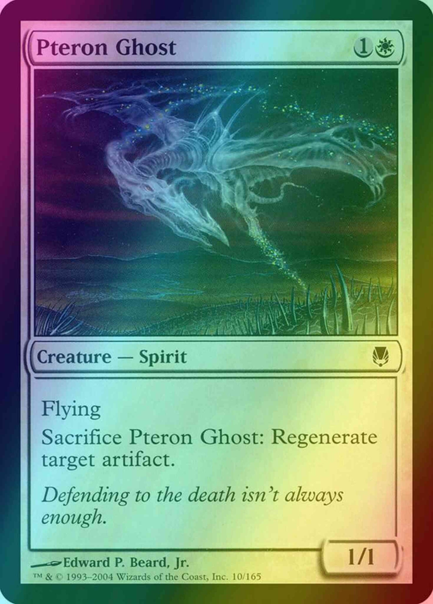 Pteron Ghost [10] [Darksteel] [Foil]