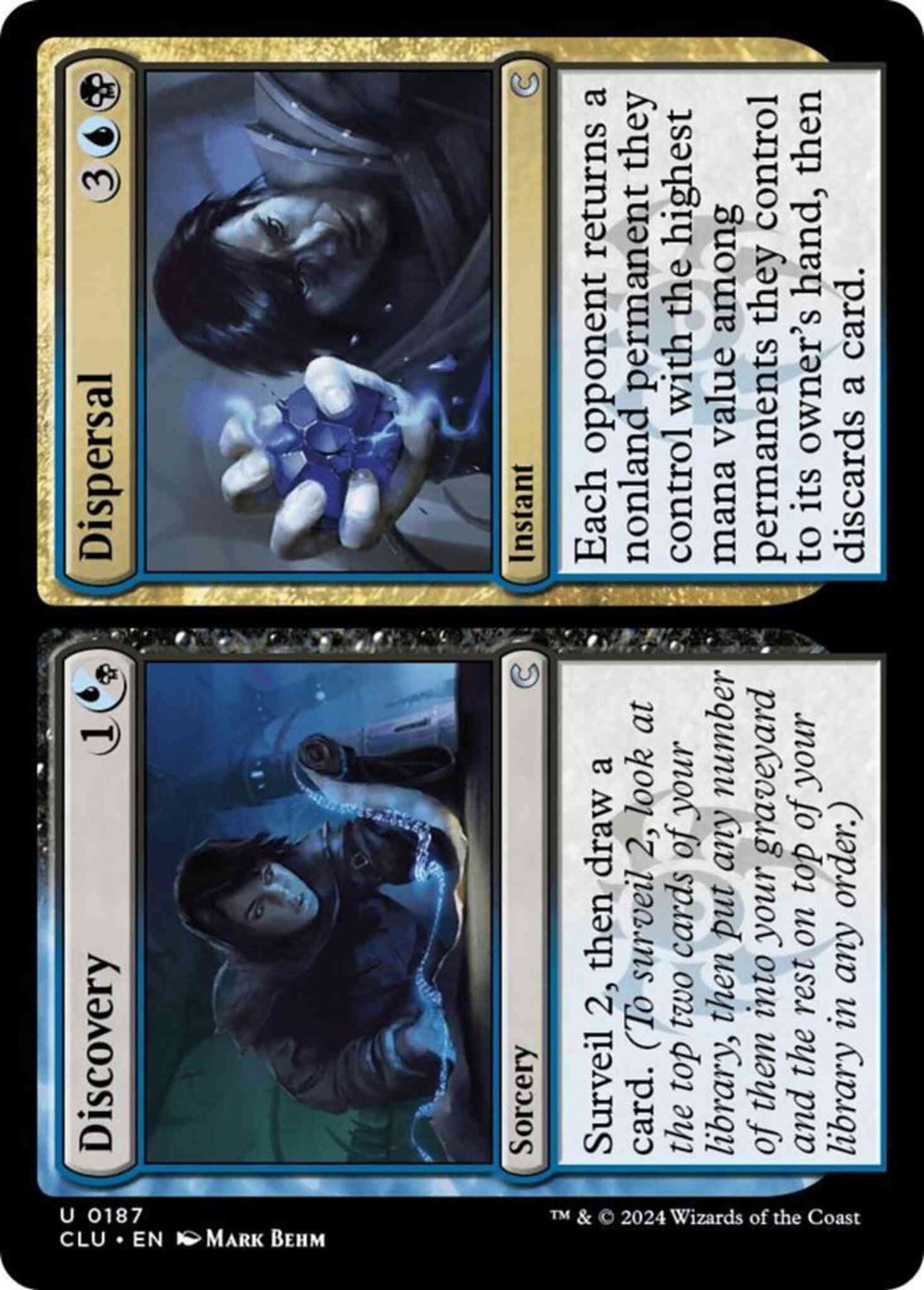 Discovery // Dispersal [187] [Ravnica: Clue Edition] [Non-Foil]