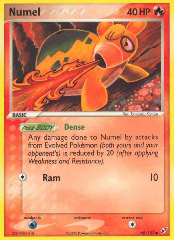 Numel - 68/107 - Common [ex8-68] [Reverse Holo]