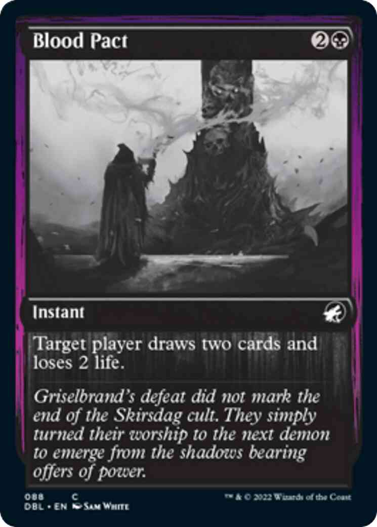 Blood Pact [88] [Innistrad: Double Feature] [Non-Foil]