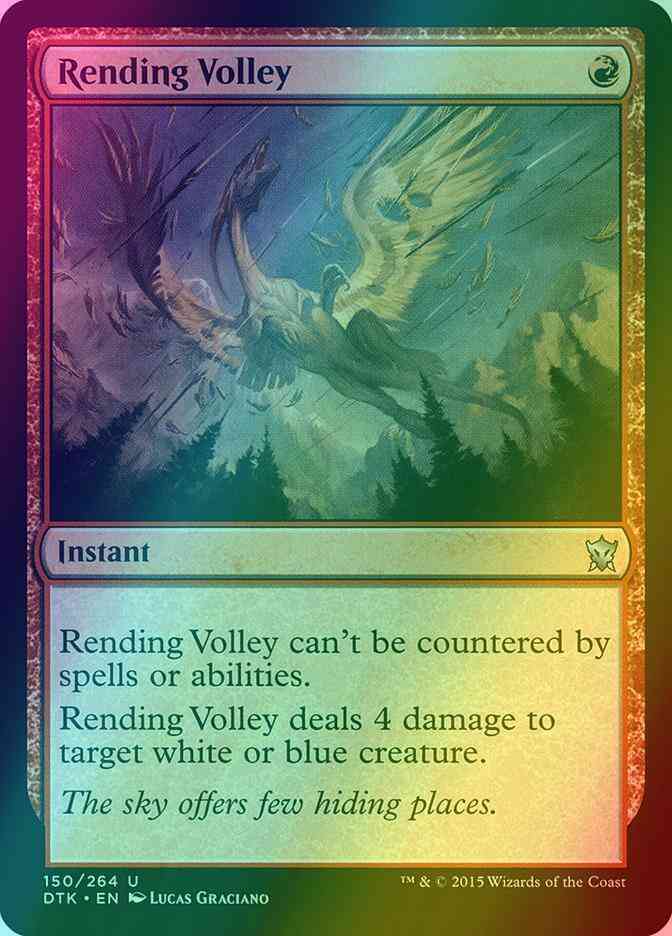Rending Volley [150] [Dragons Of Tarkir] [Foil]