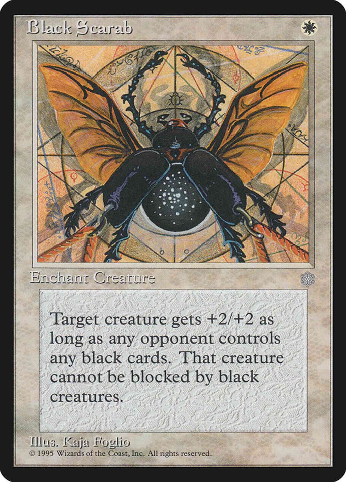 Black Scarab [6] [Ice Age] [Non-Foil]
