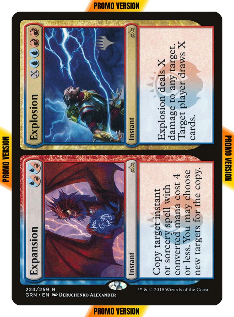 Expansion // Explosion [224p] [Promo Pack] [Guilds of Ravnica Promos] [Foil]