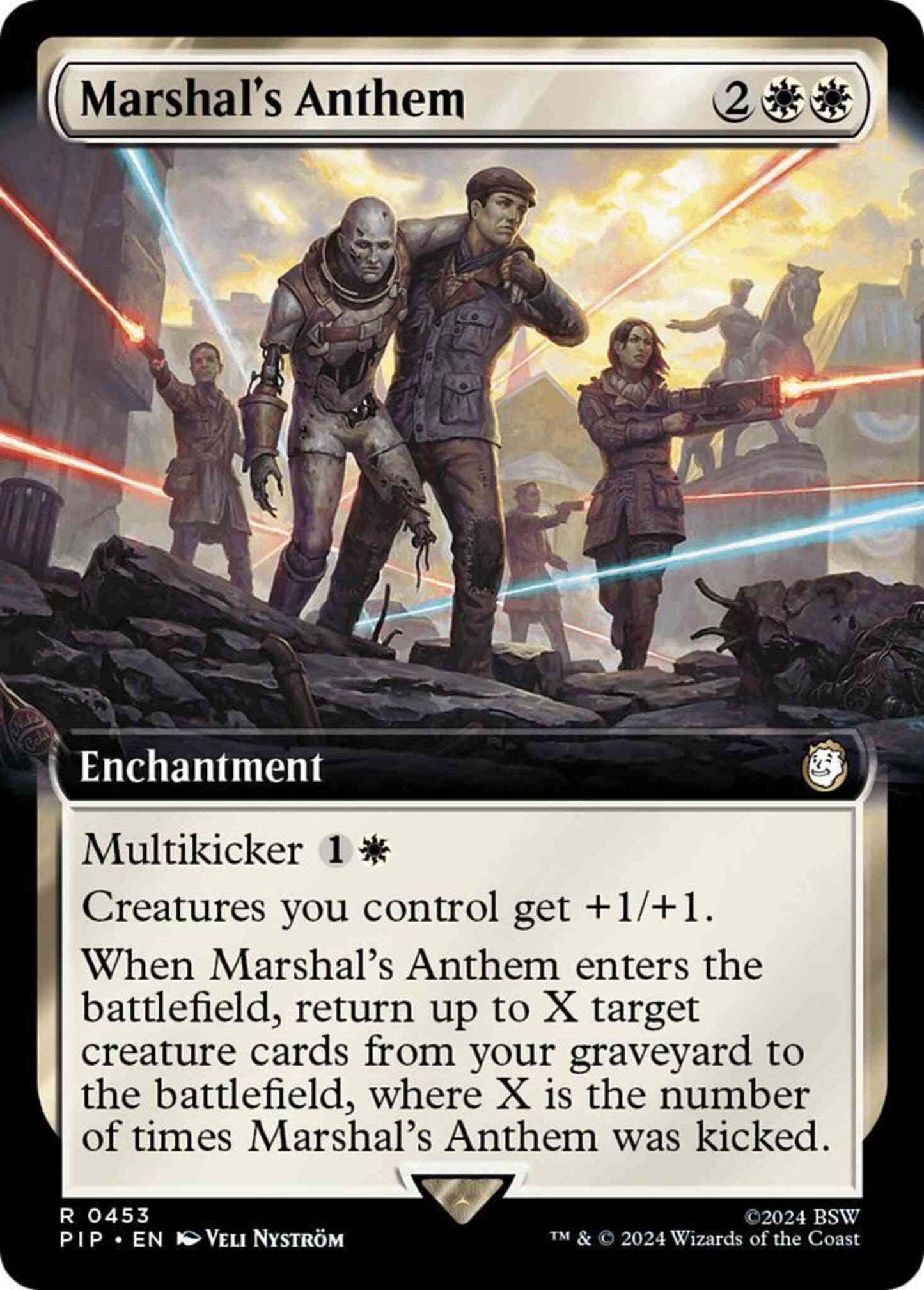 Marshal's Anthem [453] [Extended Art] [Fallout] [Non-Foil]