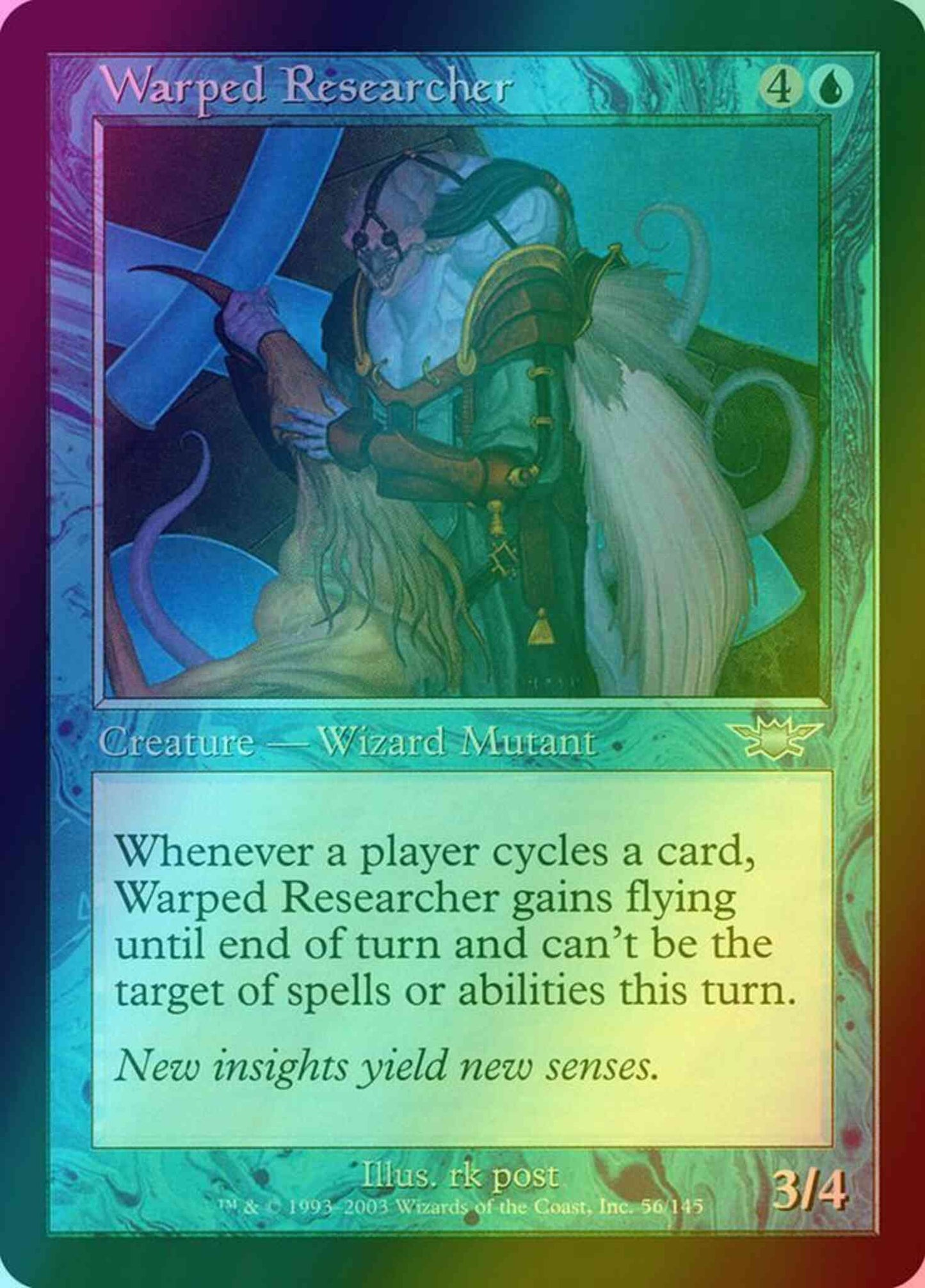 Warped Researcher [56] [Legions] [Foil]
