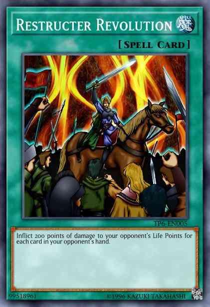 Restructer Revolution - TP6-EN005 - Super Rare - Unlimited