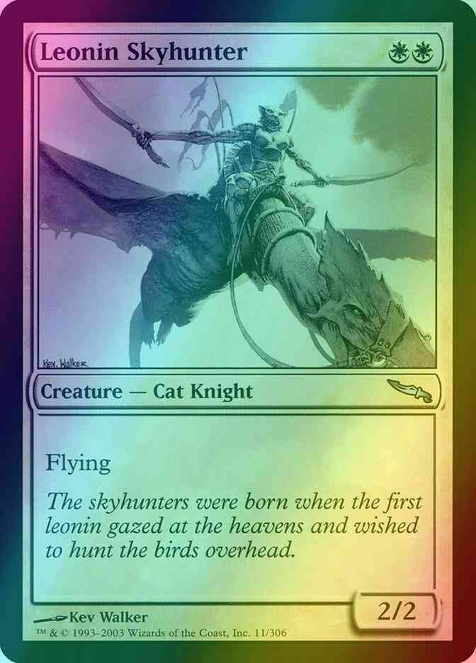 Leonin Skyhunter [11] [Mirrodin] [Foil]