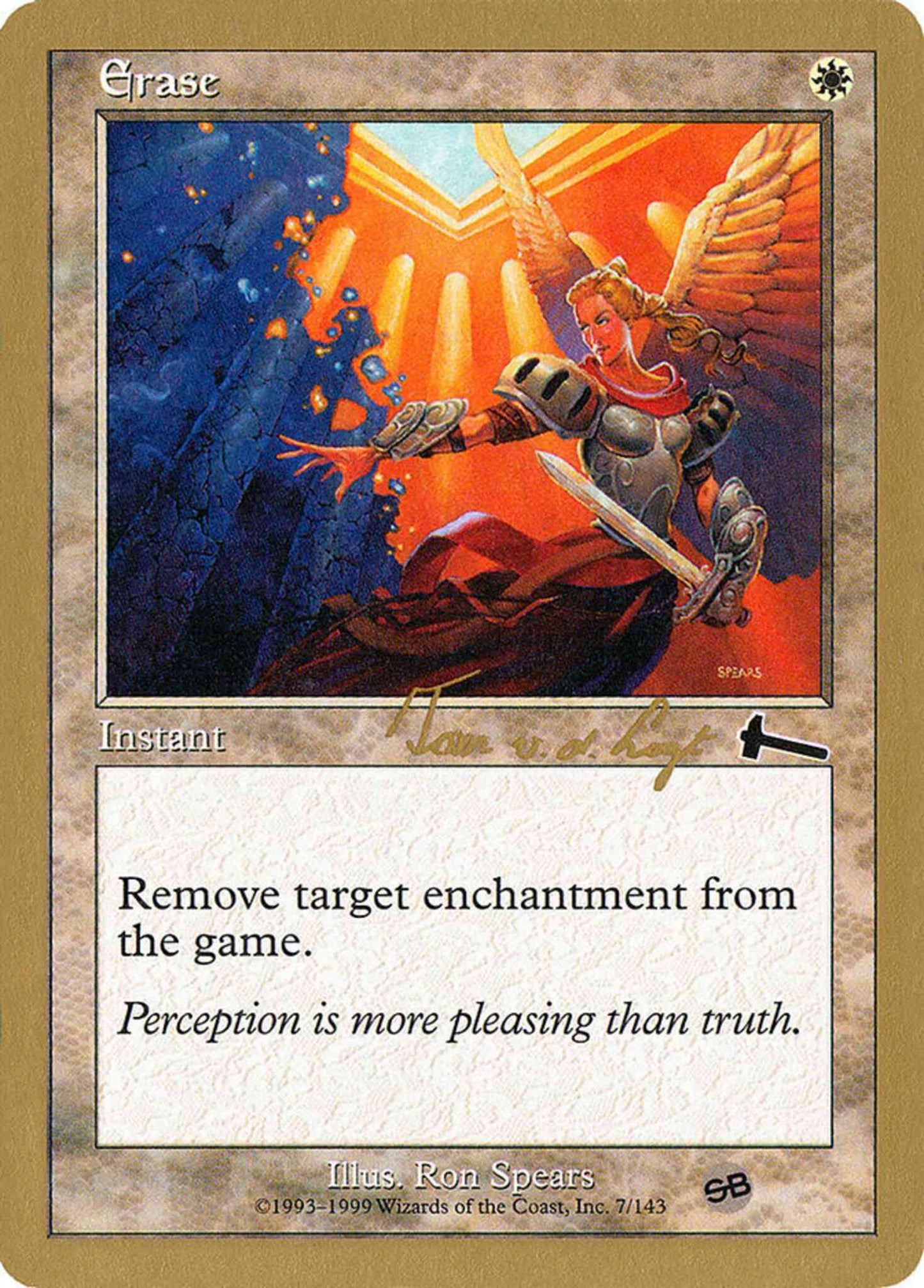 Erase [tvdl7sb] [World Championship Decks 2000] [Non-Foil]