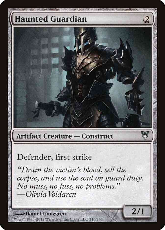 Haunted Guardian [216] [Avacyn Restored] [Non-Foil]