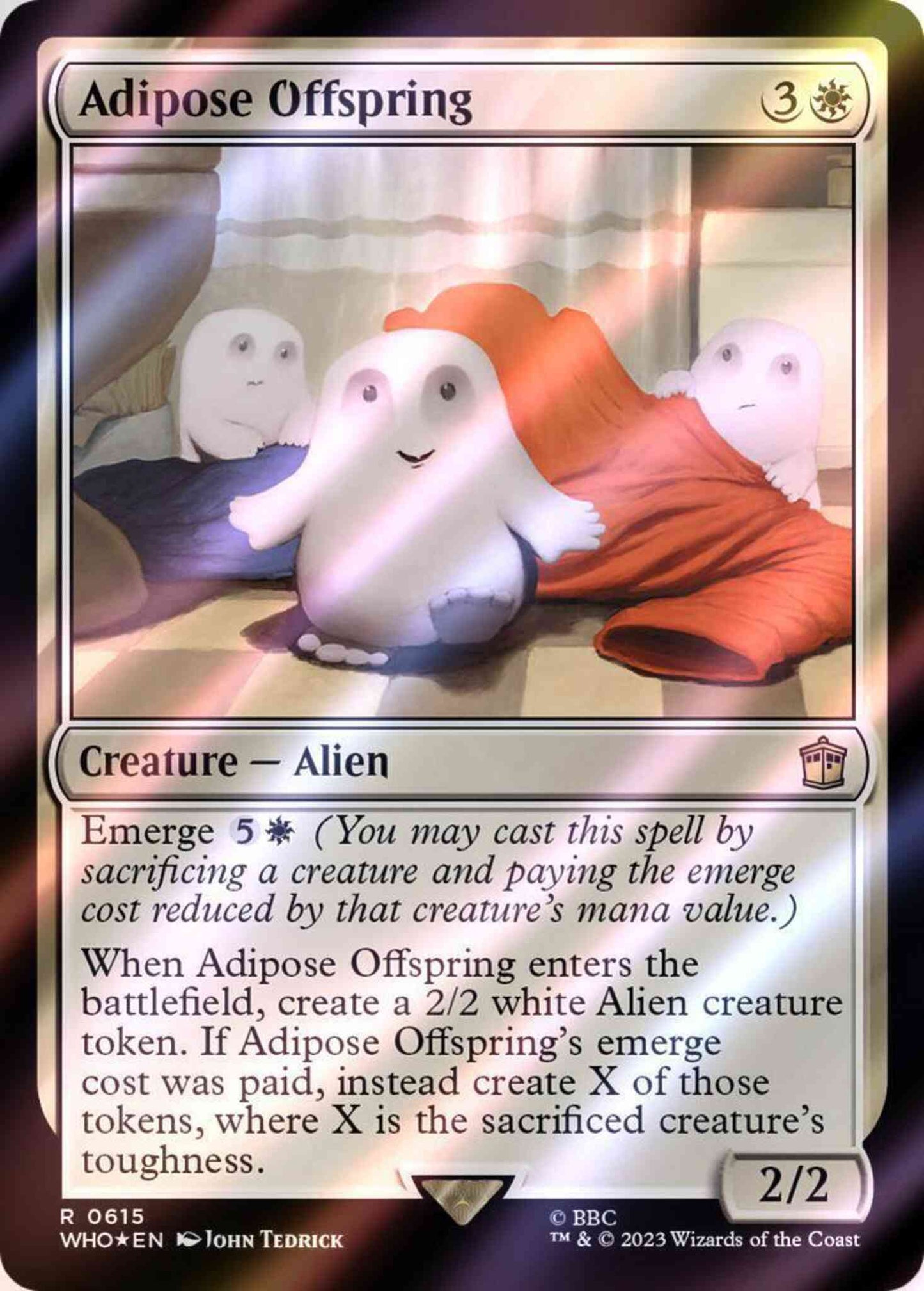 Adipose Offspring [615] [Universes Beyond: Doctor Who] [Surge Foil]