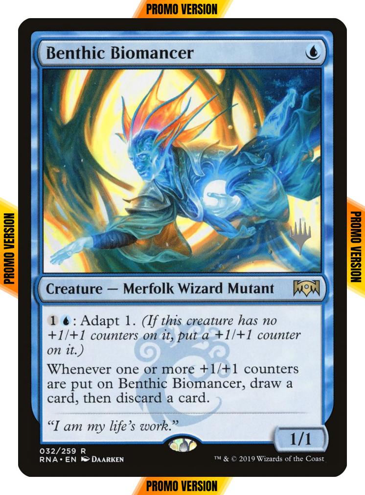 Benthic Biomancer [32p] [Promo Pack] [Ravnica Allegiance Promos] [Non-Foil]