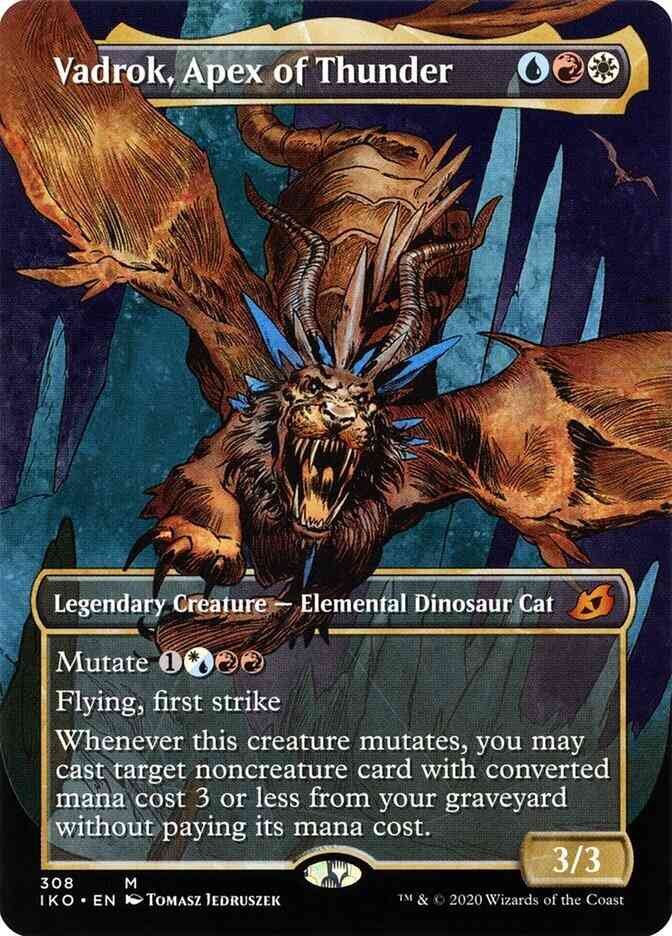 Vadrok, Apex of Thunder [308] [Alternate Art] [Ikoria: Lair of Behemoths] [Non-Foil]
