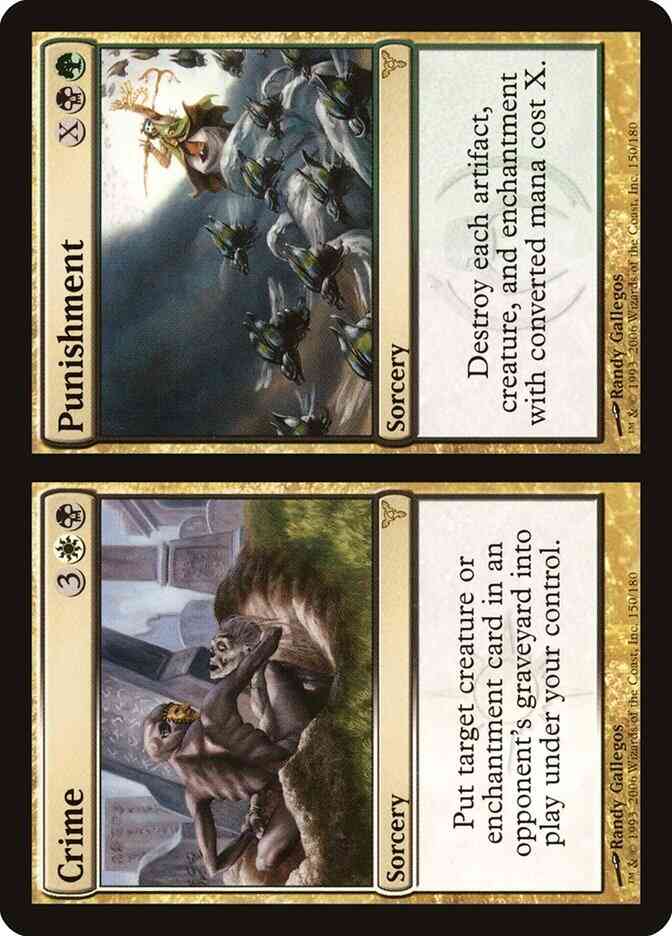 Crime // Punishment [150] [Dissension] [Non-Foil]