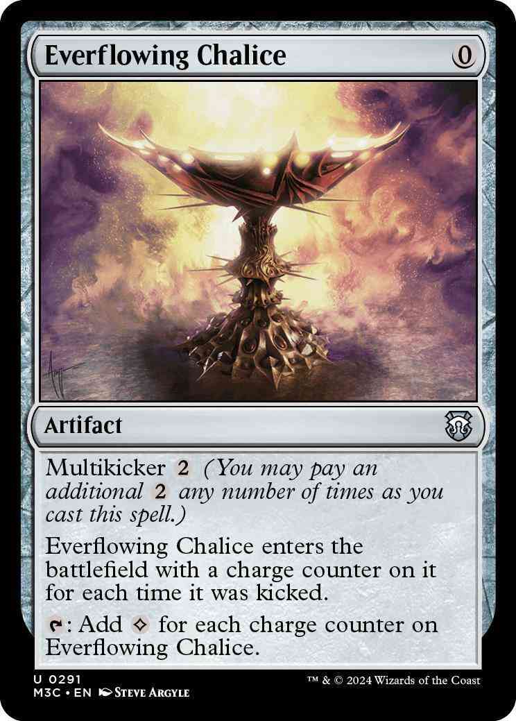 Everflowing Chalice [291] [Modern Horizons 3: Commander] [Non-Foil]