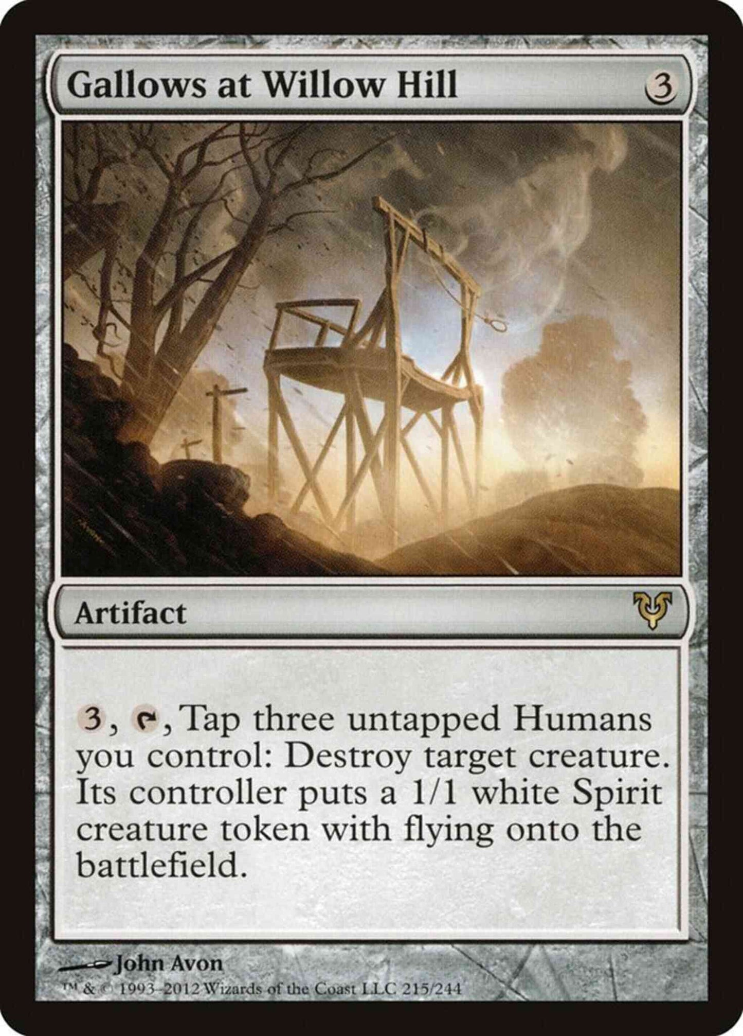Gallows at Willow Hill [215] [Avacyn Restored] [Non-Foil]