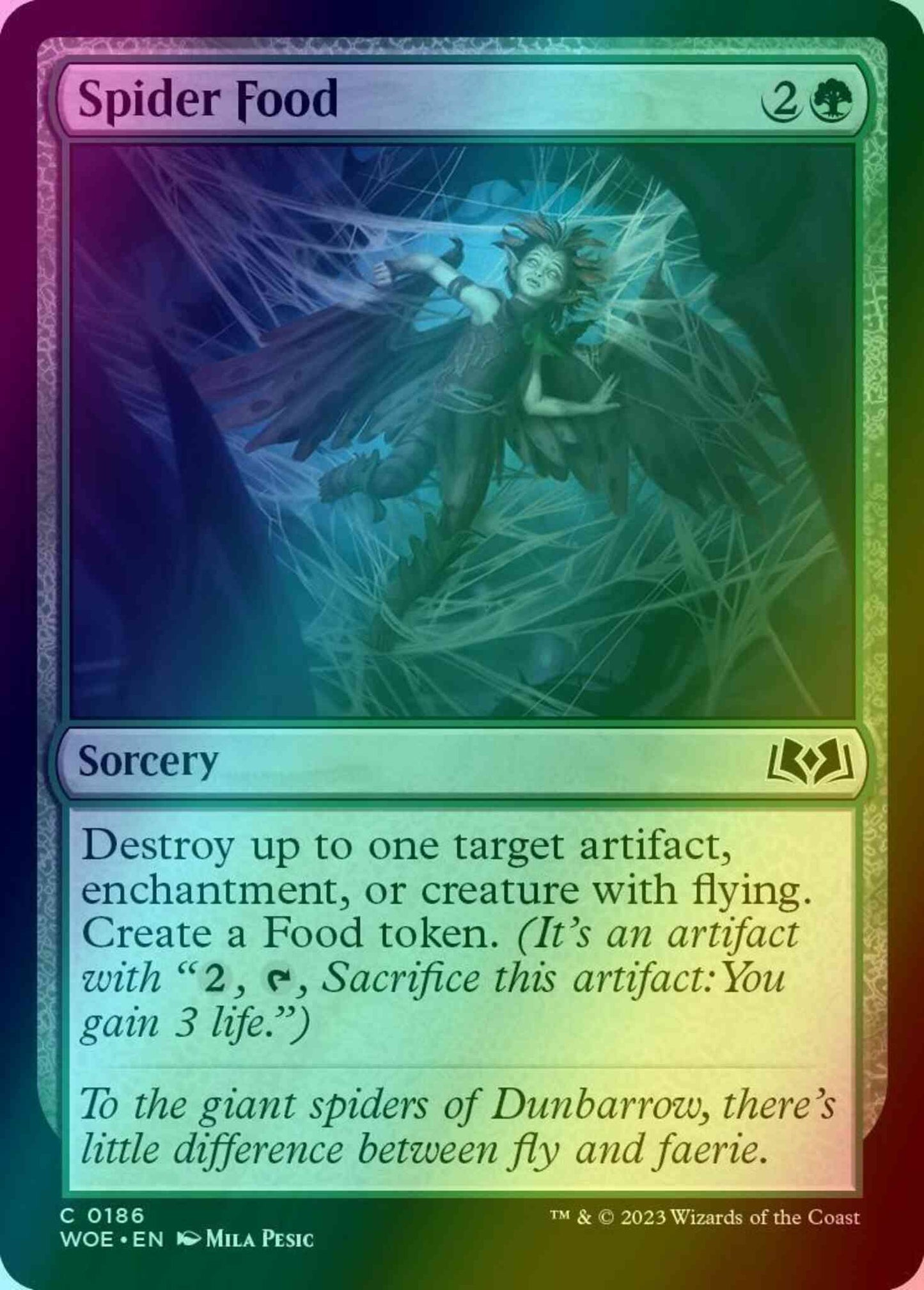 Spider Food [186] [Wilds of Eldraine] [Foil]