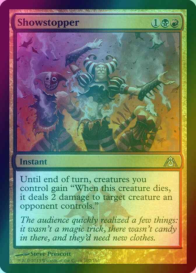 Showstopper [102] [Dragon's Maze] [Foil]