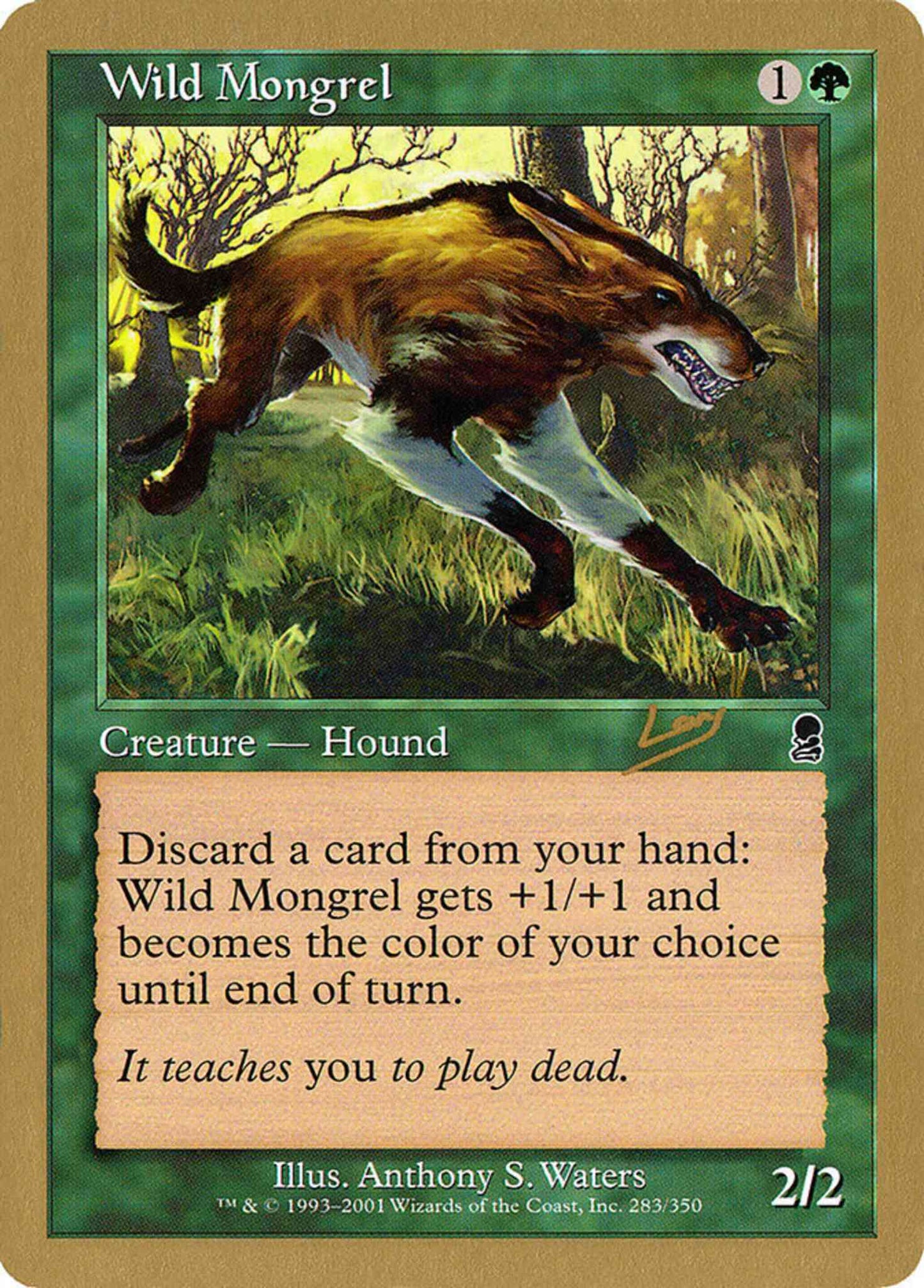Wild Mongrel [rl283] [Raphael Levy] [World Championship Decks 2002] [Non-Foil]