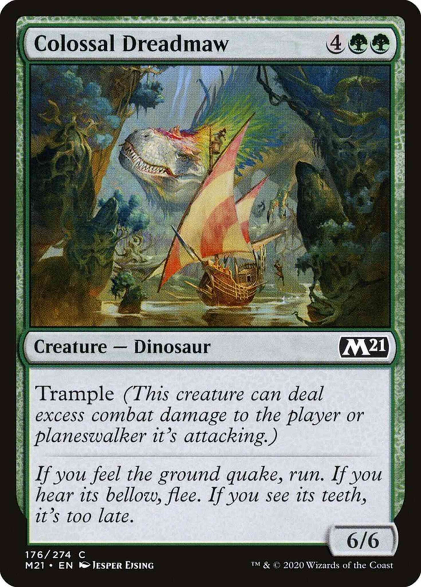 Colossal Dreadmaw [176] [Core Set 2021] [Non-Foil]