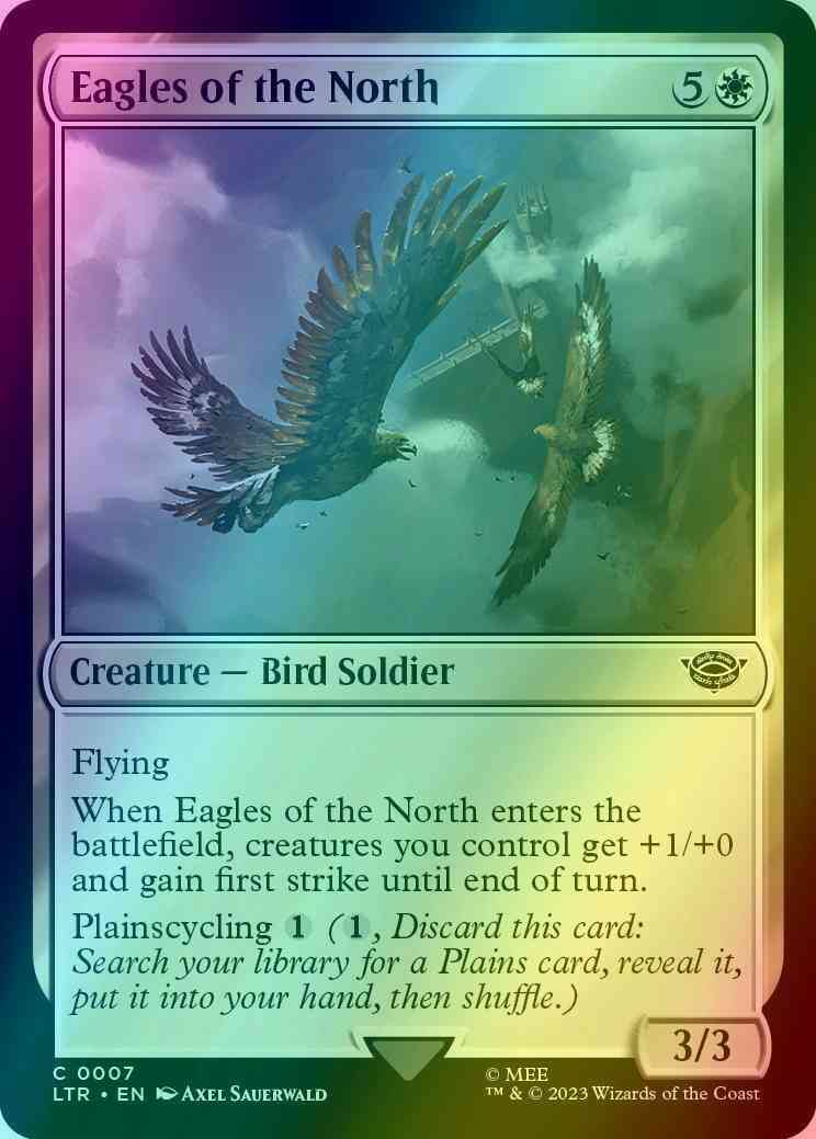 Eagles of the North [7] [The Lord of the Rings: Tales of Middle-earth] [Foil]