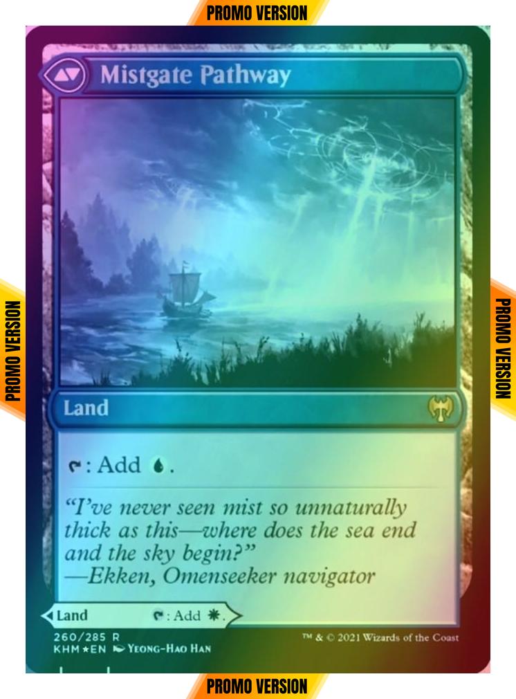 Hengegate Pathway // Mistgate Pathway [Prerelease] [260s] [Kaldheim Promos] [Foil]