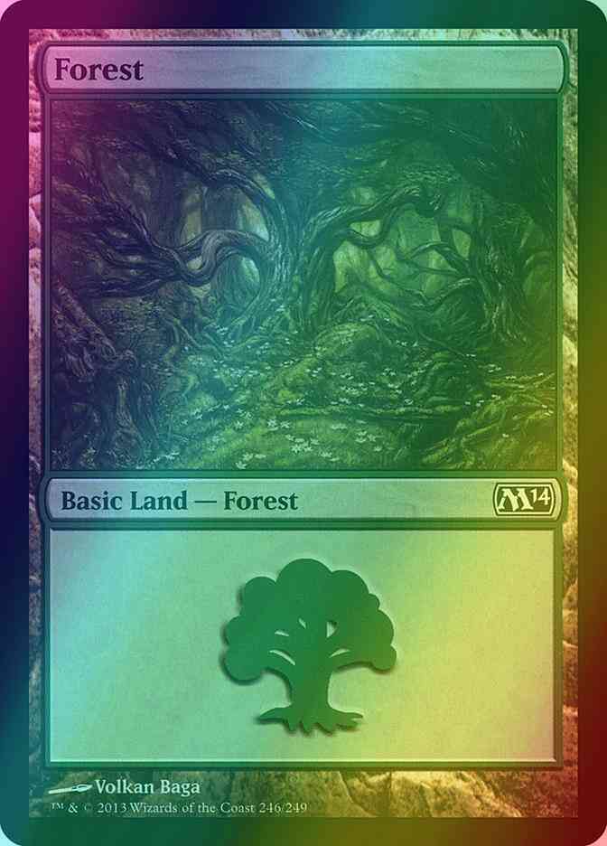 Forest [246] [Magic 2014] [Foil]